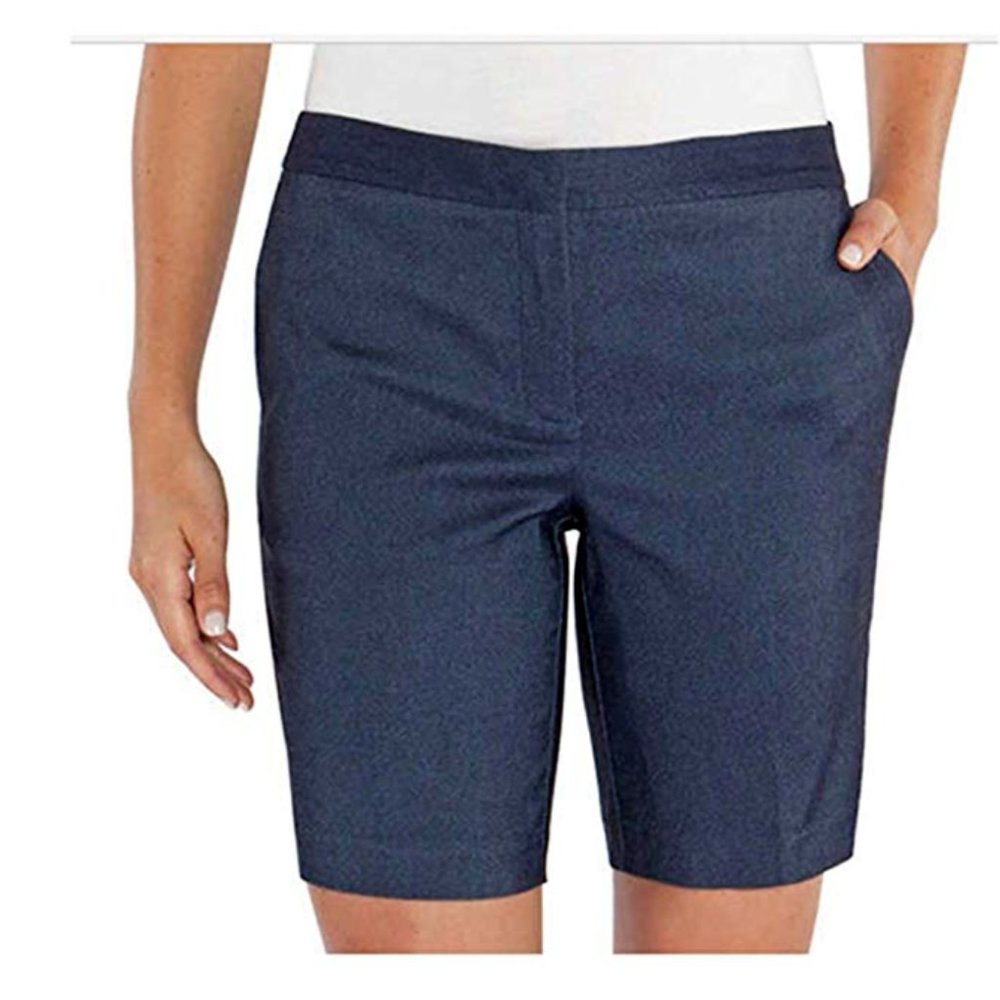 Mario Serrani Womens Comfort Stretch Shorts